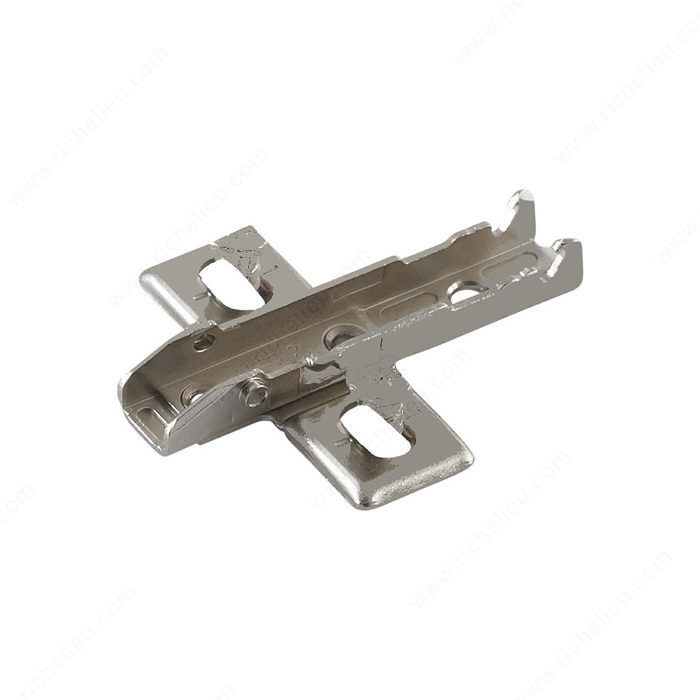 Wing Base Plates with 3 Point Fixing, Height 2 mm, Mounting Screw-In PRO-PACK 25