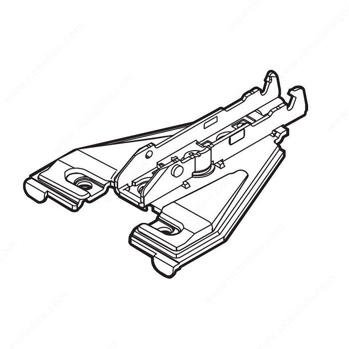 Face Frame Base Plates, Height 3.5 mm, Point 2 point PRO-PACK 10