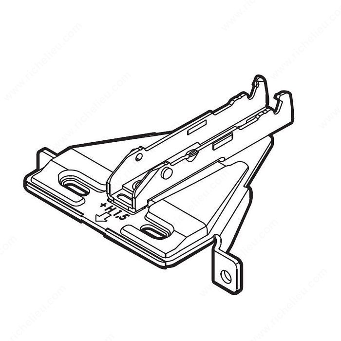 Face Frame Base Plates, Height 3.5 mm, Point 4 point PRO-PACK 10