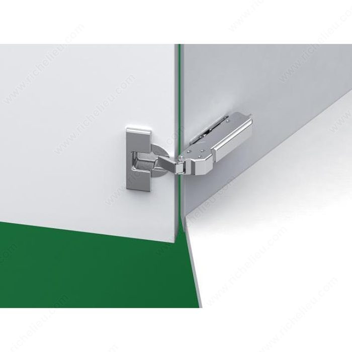 Corner Cabinet Hinges 45G, Fixing Type Impresso, Closing Mechanism Soft-Closing