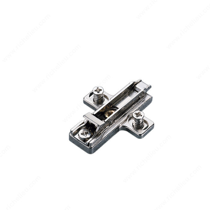 DOMI Plates with AAR Feature, Mounting Pre-Mounted Euro Screws, Thickness 2 mm PRO-PACK 10
