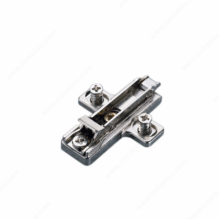 DOMI Plates with AAR Feature, Mounting Pre-Mounted Euro Screws, Thickness 3 mm PRO-PACK 10
