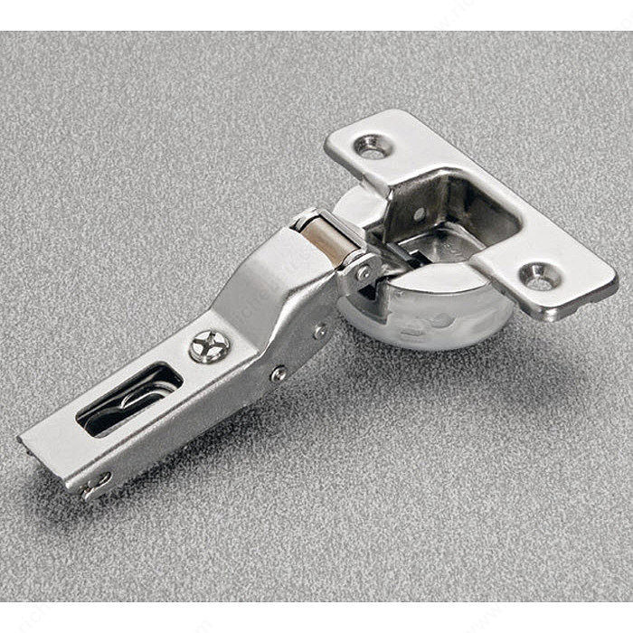 Series 100 Concealed Hinges 105G, Fixing Type Toolless, Door Position Dual Application / Half Overlay, Overlay 0.375 in, Finish Nickel PRO-PACK 3