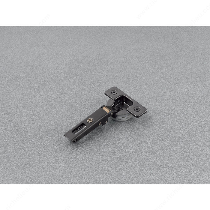 Series 100 Concealed Hinges 105G, Fixing Type Knock-In, Door Position Overlay, Overlay 0.75 in, Finish Titanium PRO-PACK 3