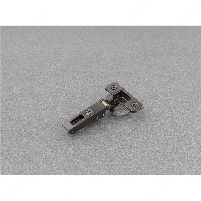Series 100 Concealed Hinges 105G, Fixing Type Knock-In, Door Position Overlay, Overlay 1/2 in, Finish Titanium PRO-PACK 3