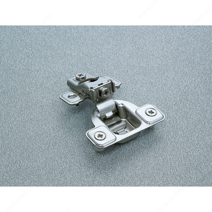 Excenthree Face Frame Hinge with 3 Cams, Fixing Type Screw-On, Overlay 3/4 in PRO-PACK 5