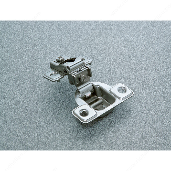 Excenthree Face Frame Hinge with 3 Cams, Fixing Type Knock-In, Overlay 1 in PRO-PACK 5
