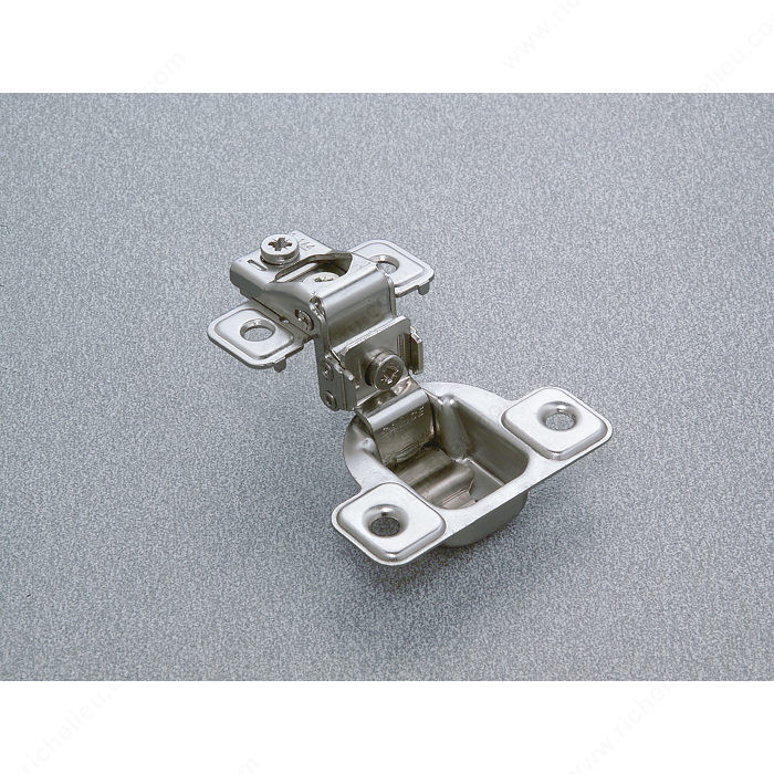 Excenthree Face Frame Hinge with 3 Cams, Fixing Type Knock-In, Overlay 1 1/4 in PRO-PACK 5
