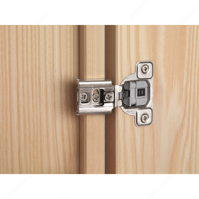 Silentia CU Face Frame 2 Cam Hinges, Fixing Type Dowels, Overlay 5/8 in PRO-PACK 3