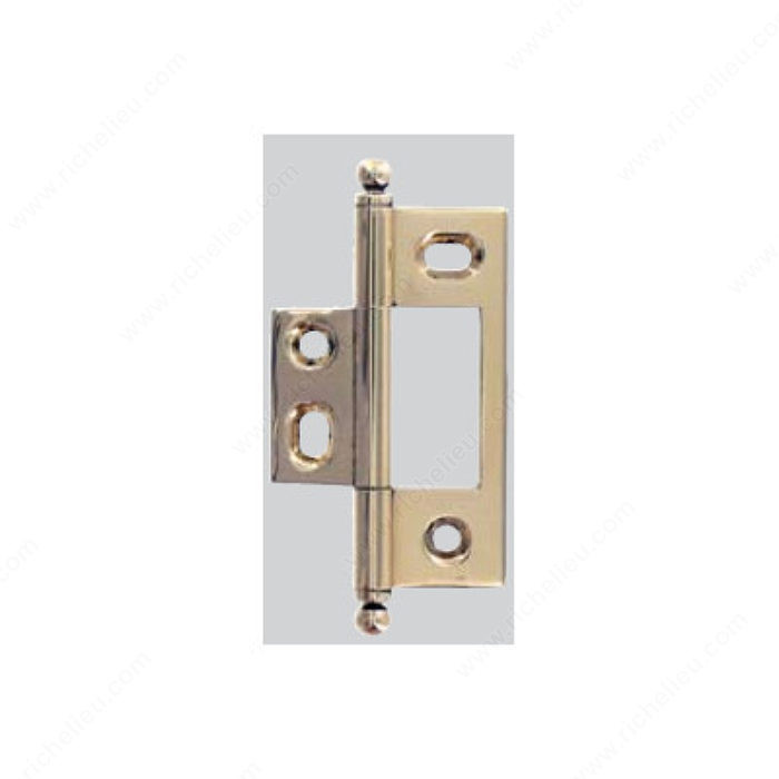 Classic Solid Brass Bifold Hinge - 2515, Finish Satin Brass, Finish Number 160