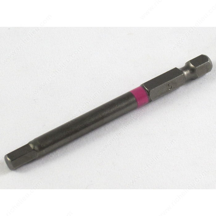 Hex Bit (Allen Key), HDB, Size M5, Finish Rose