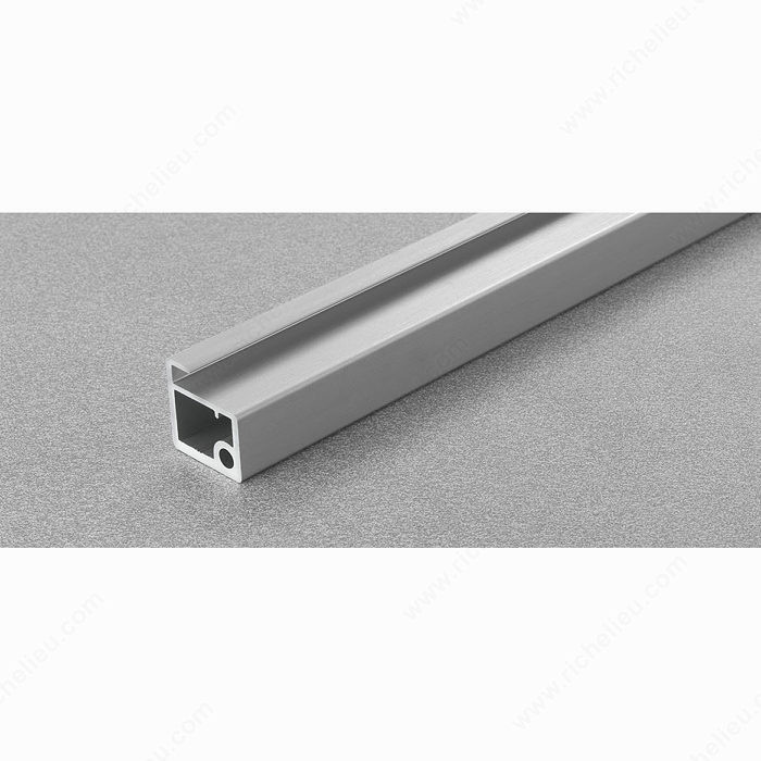 Aluminum door profile 118 inch long, Finish Aluminum anodized. Pro-Pack of 10