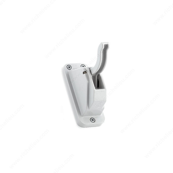 Utility Plastic Hook - HD, Finish Light Grey
