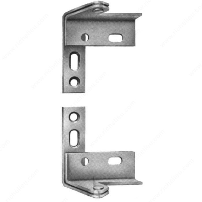 Overlay Hinge - Heavy Duty, Color/Finish Polished Brass