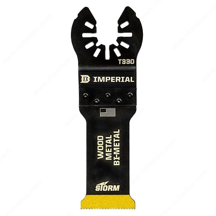 Universal Bi-Metal Titanium STORM Blades, 1-1/4 - T330,