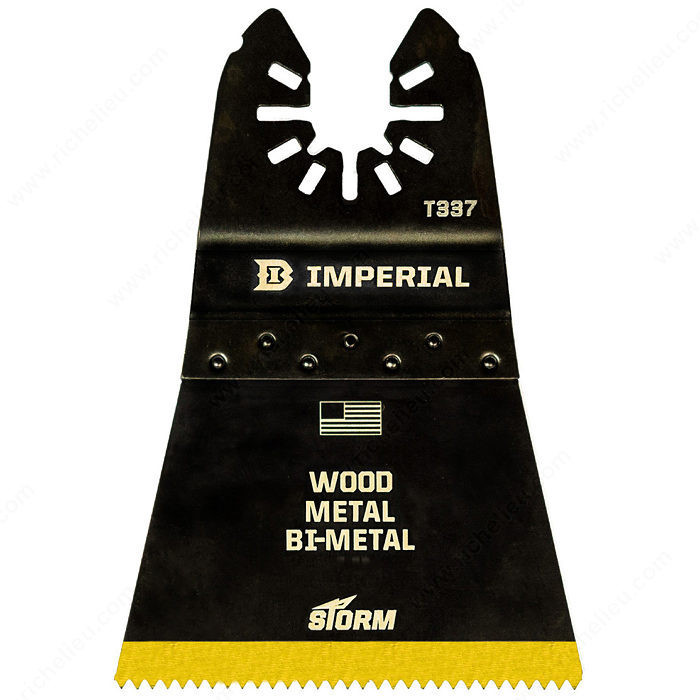 Bi-Metal Titanium STORM Blades for Wood with Nails, 2-1/2 - T337,