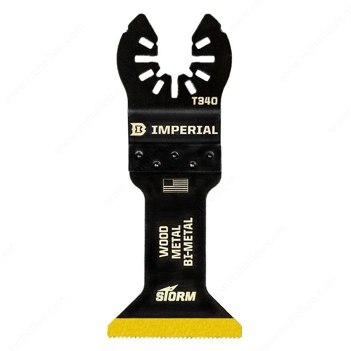 Universal Bi-Metal Titanium STORM Blades, 1-3/4 - T340,