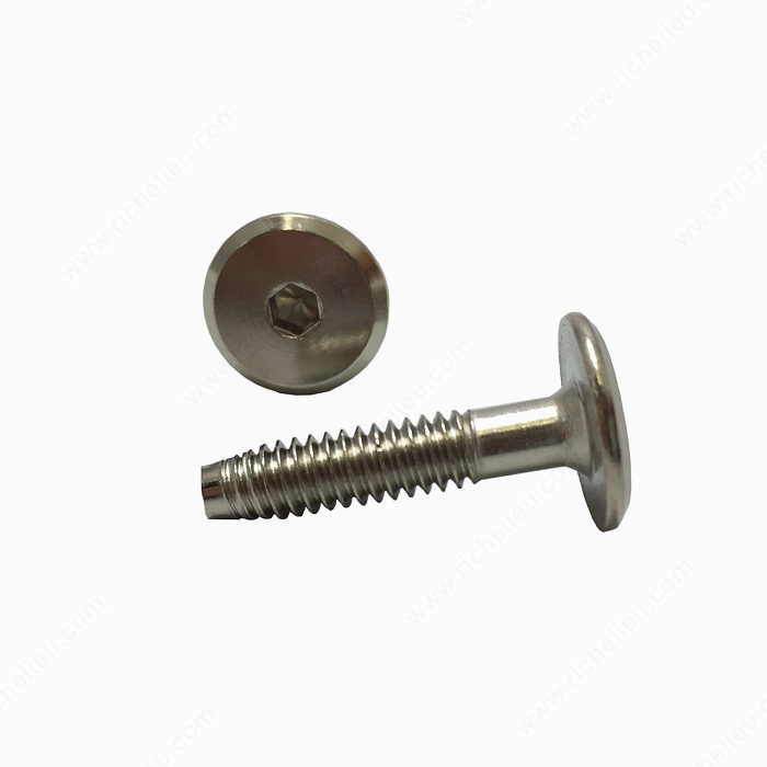 Assembly bolt JCB-B, Bolt Diameter/Size 1/4, Length 35 mm, Finish Nickel PRO-PACK 25