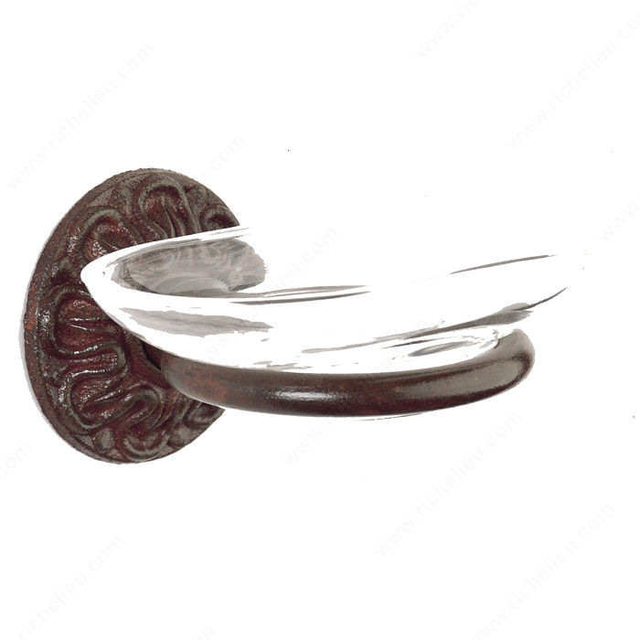 Soap Dish - Louis XV Series, Finish Satin Black