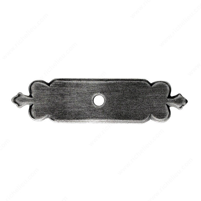 Cabinet Escutcheon LC0977, Finish Satin Black