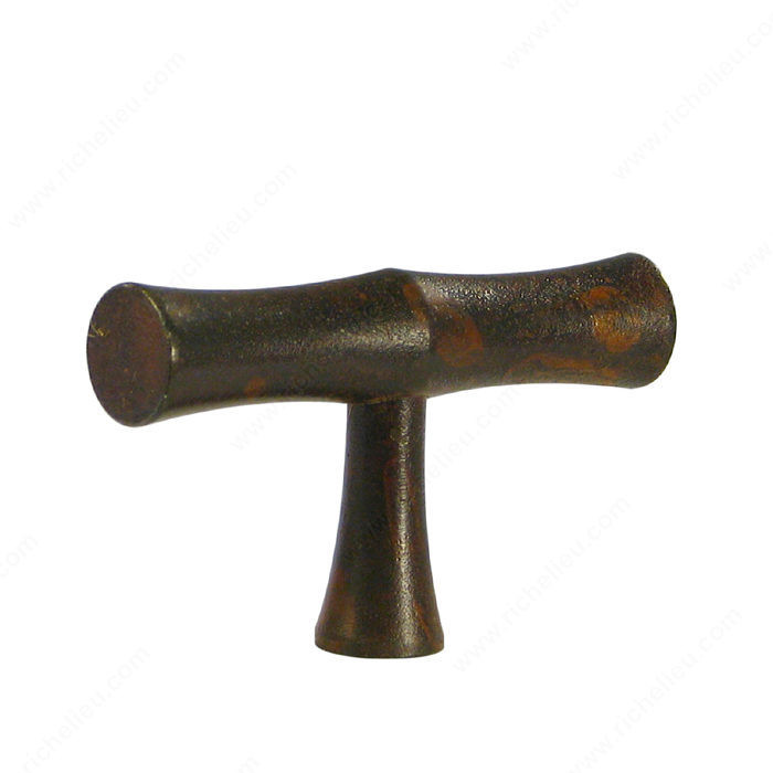 Traditional Forged Iron Knob - LC11, Finish Rust, Material Forged Iron