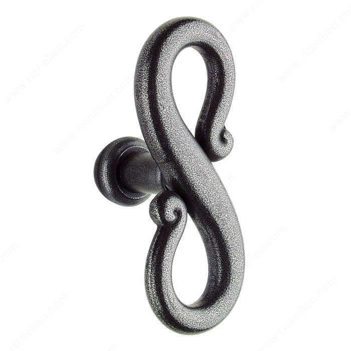Knob LC1573, Finish Satin Steel