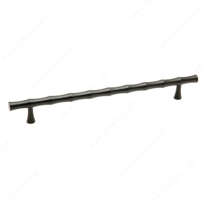 Traditional Forged Iron Pull - 1915, Finish Satin Black, Material Forged Iron