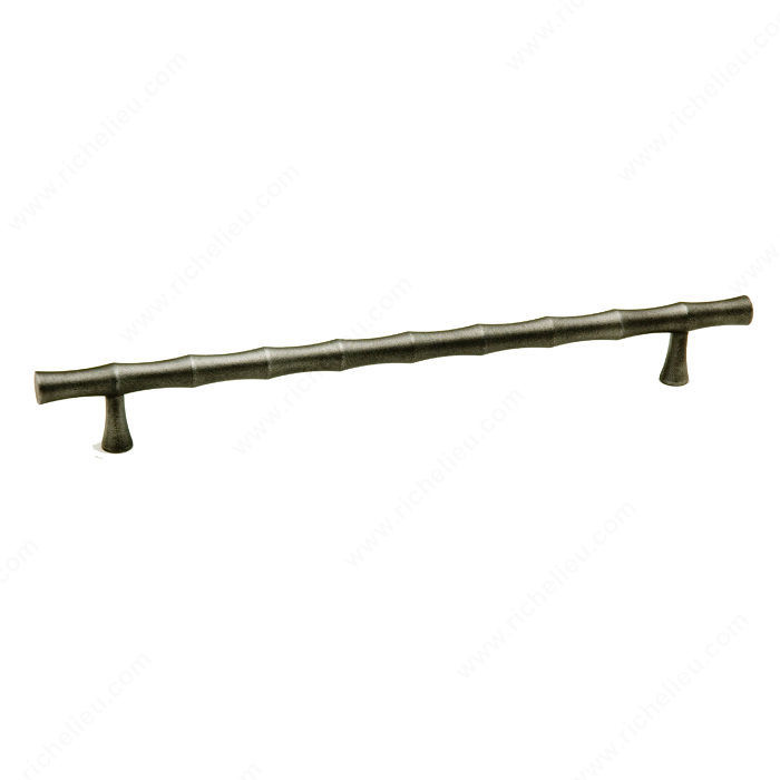Traditional Forged Iron Pull - 1915, Finish Matte Steel, Material Forged Iron