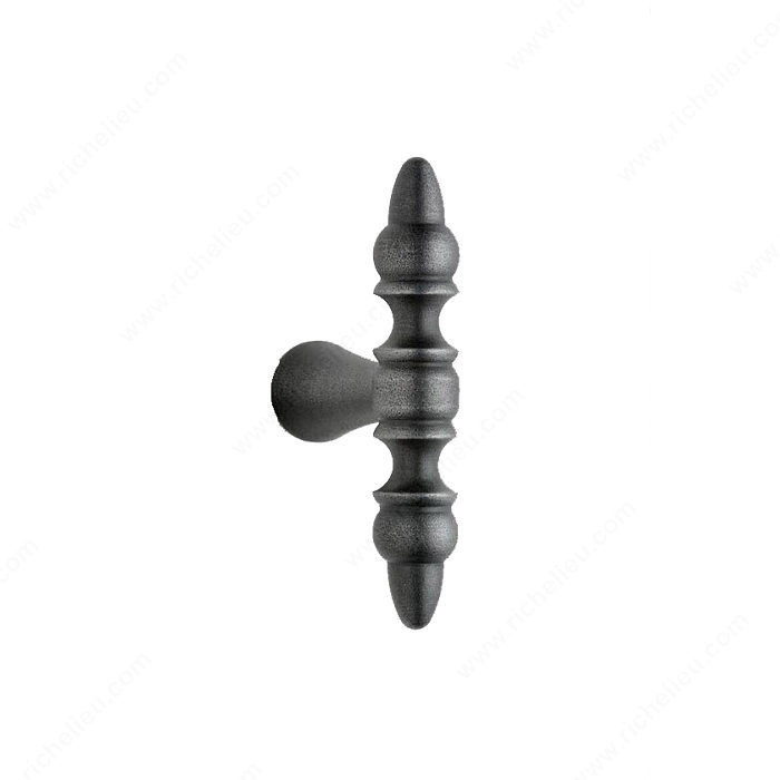 Knob LC2160, Finish Satin Black