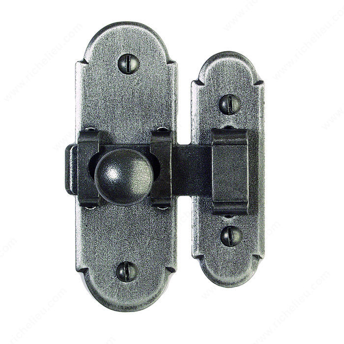 Cabinet Latch LC8285/8286, Finish Rust, Length - Overall Dimensions 4 in, Width - Overall Dimensions 2 1/2 in