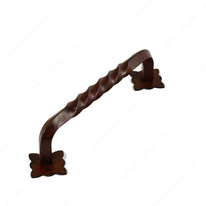 Door Pull LD8015/8075/8085, Finish Rust, Center to Center 7 7/8 in
