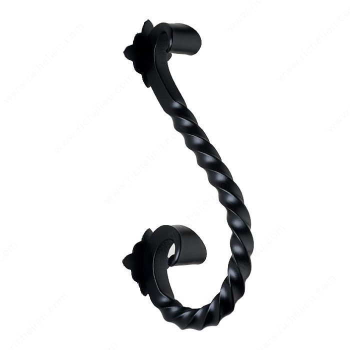 Door Pull LD8017, Finish Satin Black