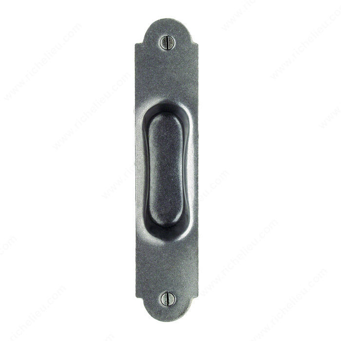 Pocket Door Flush Pull LD8580, Finish Satin Black
