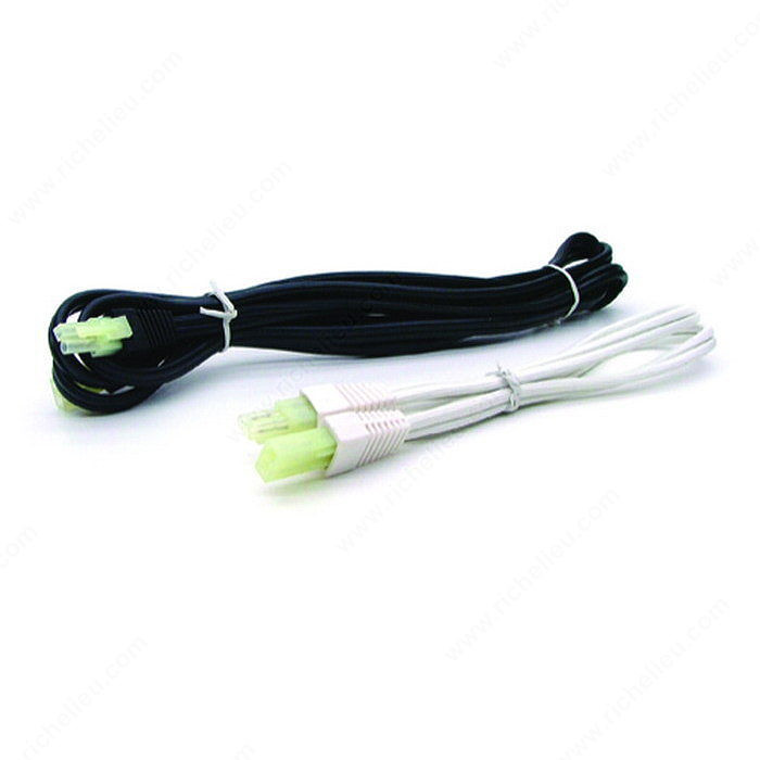 Connecting Cable 120V, Finish White, Length 250 mm PRO-PACK 5