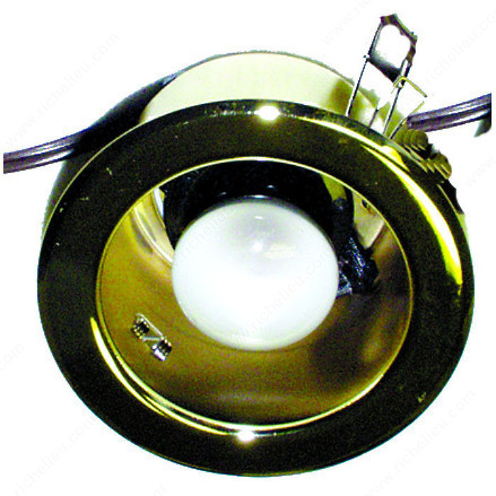 Non-Swivel Canister Light - Lower Flange,