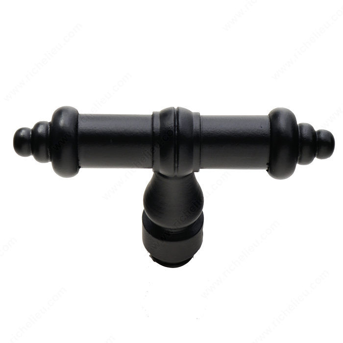 Door Knob LK6109, Finish Satin Black