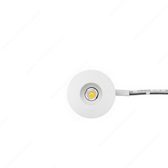 LED 1W Pockit Point, Finish White