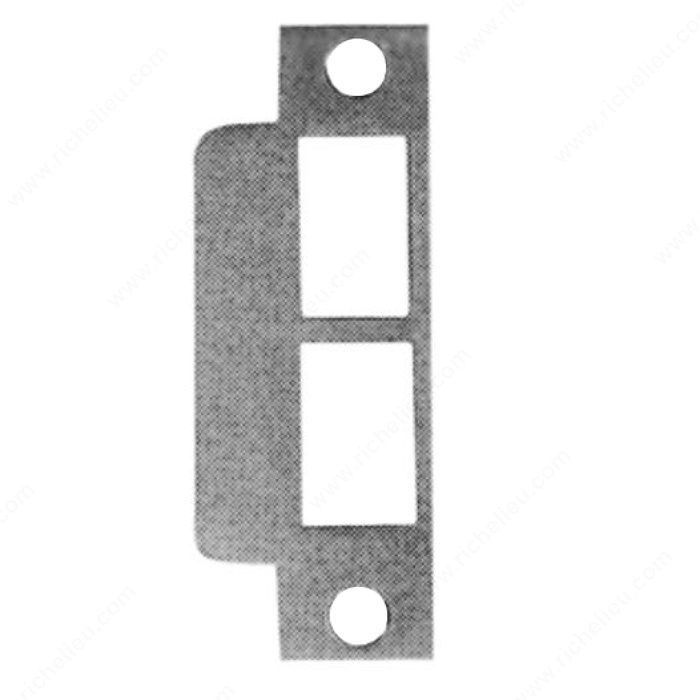 Mortise Lock Strike LM500S, Finish Satin Black