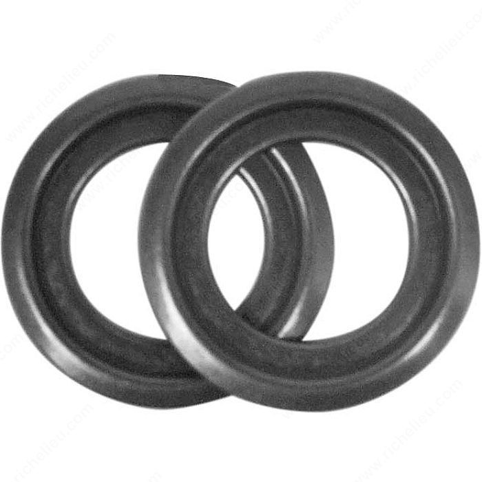 Auxiliary Deadbolt Trim Rings LM5591, Finish Satin Black