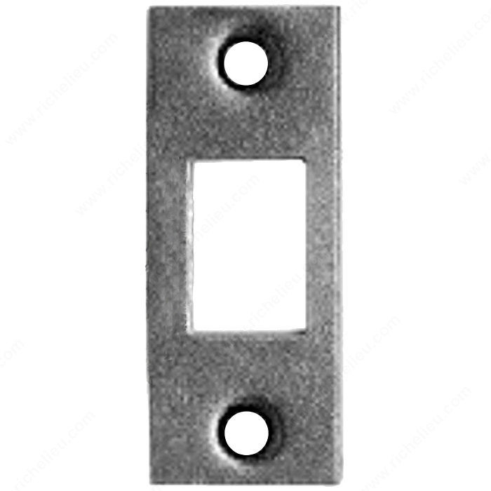 Latch/Privacy Bolt Face Plate LM850F, Finish Rust