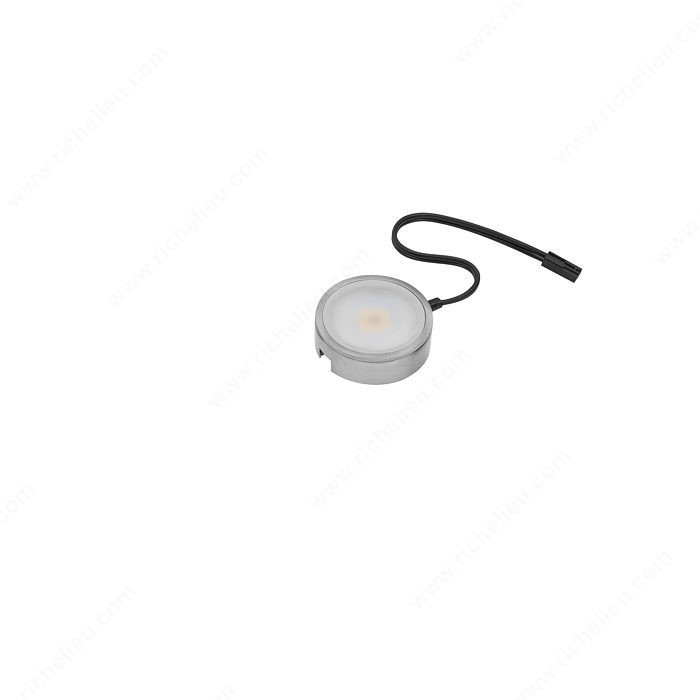 Pockit 120-M (non linking), Finish Nickel, Light Color Cool White, Kelvin Color Temperature 5,000? K
