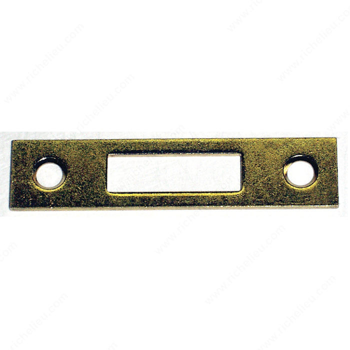 Strike Plate, Length - Overall Dimensions 2 25/64 in, Width - Overall Dimensions 1/2 in PRO-PACK 5