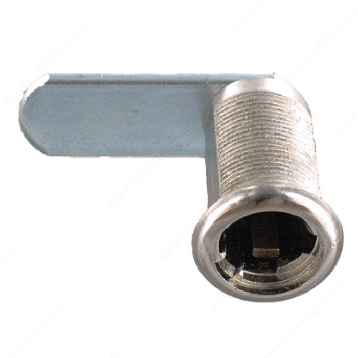 Cam Lock with Removable Disc Tumbler Core - Lock Body, Cams 1 1/2 in, Length 7/8 in