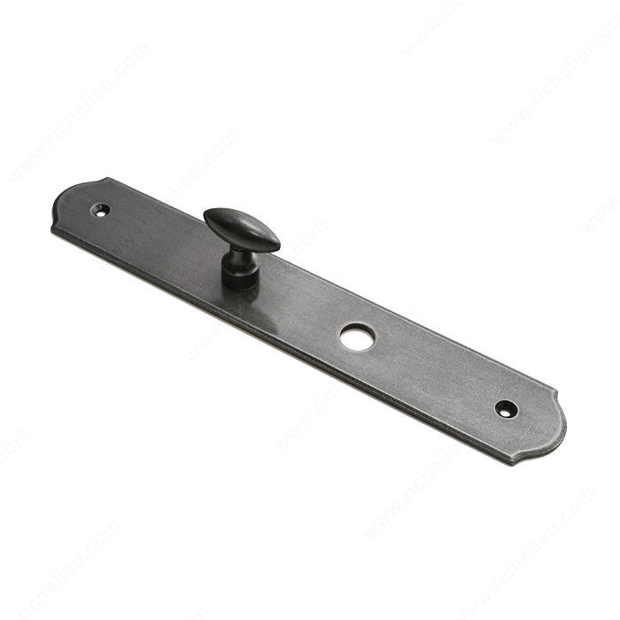 Escutcheon Plate LP7500, Finish Satin Steel, Function Privacy Escutcheon