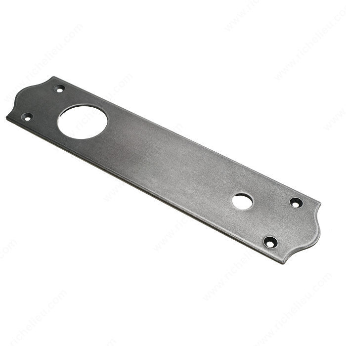 Escutcheon LP7505, Finish Satin Steel, Function Auxiliary Deadbolt Cylinder Escutcheon