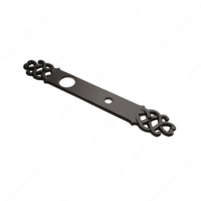 Escutcheon Plate LP7508, Finish Matte Bronze, Function Cylinder Escutcheon