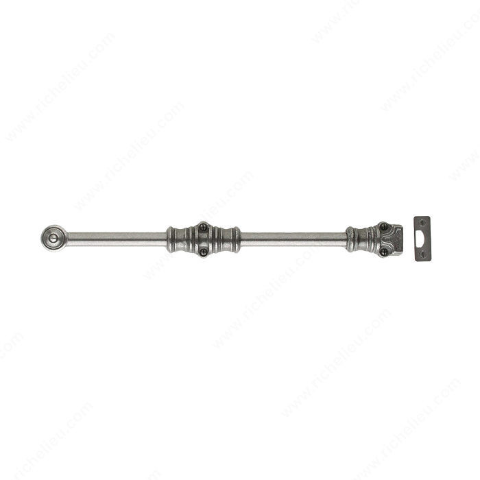 Surface Bolt LV3600 Series, Finish Satin Black, Length - Overall Dimensions 30 in