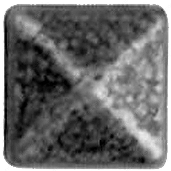 Cabochon Screw LX3711/3712, Finish Matte Bronze, Width - Overall Dimensions 1 in