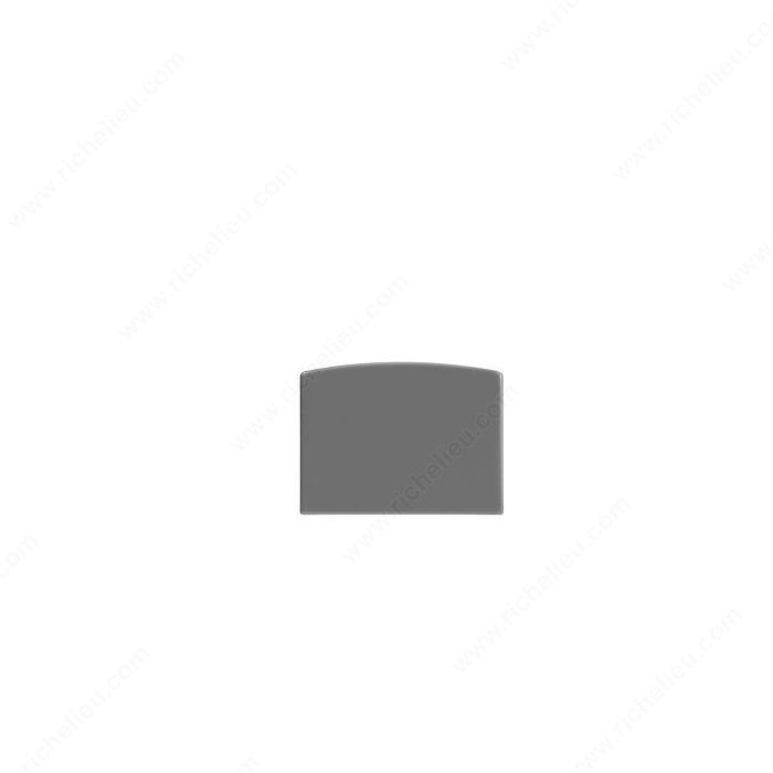 Infinex End Cap Sets, Finish Black, Shape Round, Height 19 mm PRO-PACK 3