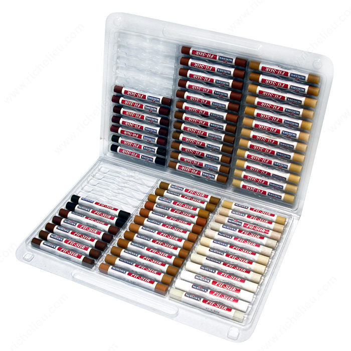 Fil-Stik Putty Sticks, Finish 62 Standard Colors Kit M230